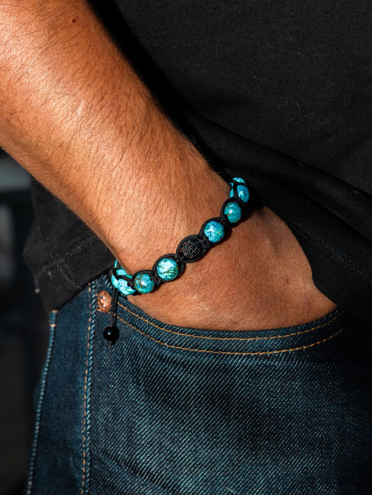 Brazalete Atlantico Macramé 8mm