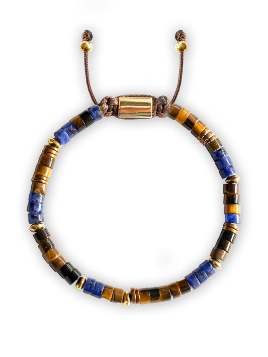 Brazalete Terracota 4mm Heishi