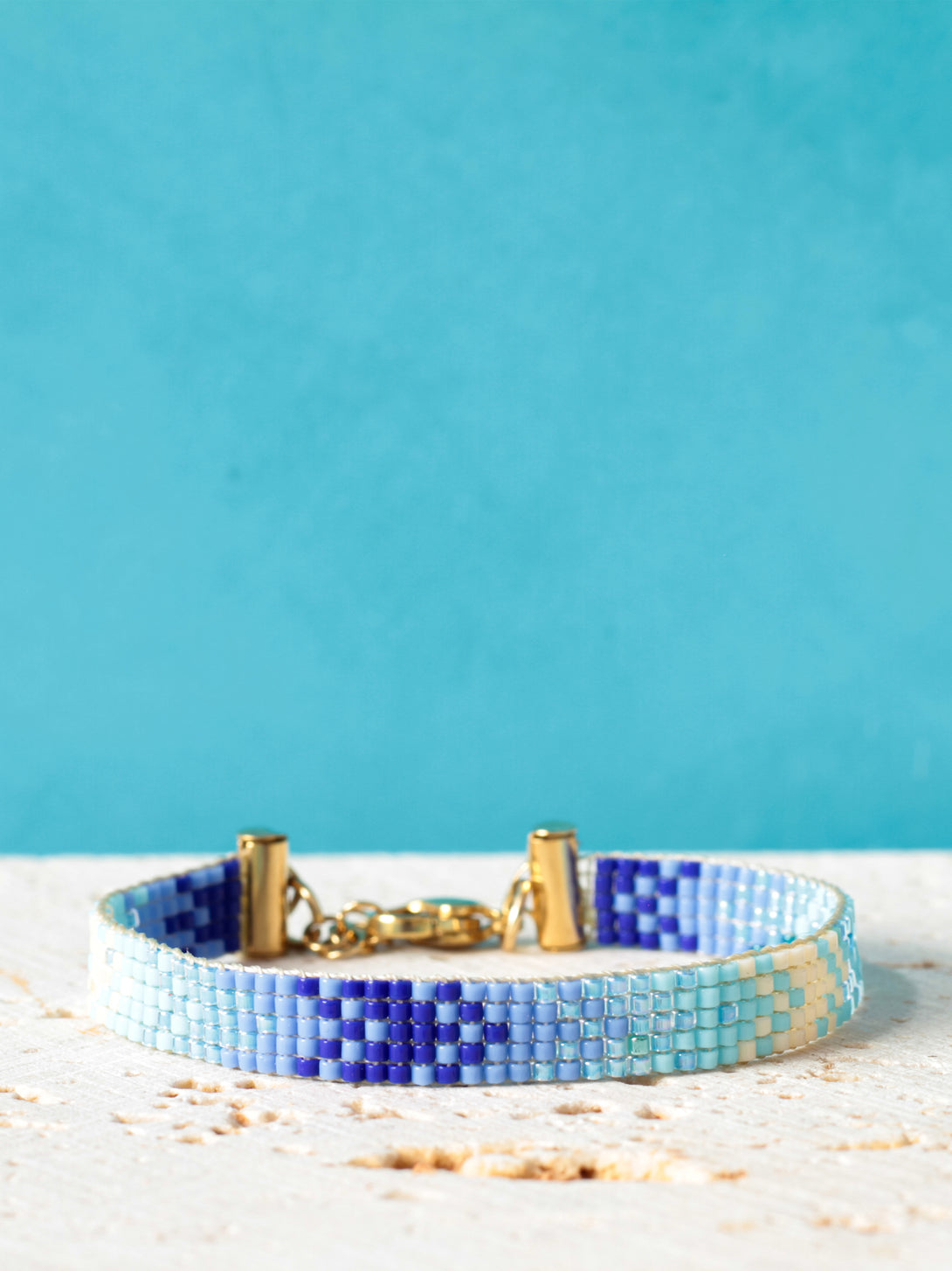 Brazalete Miyuki Cenote 5 puntos - Tayrona Accesorios