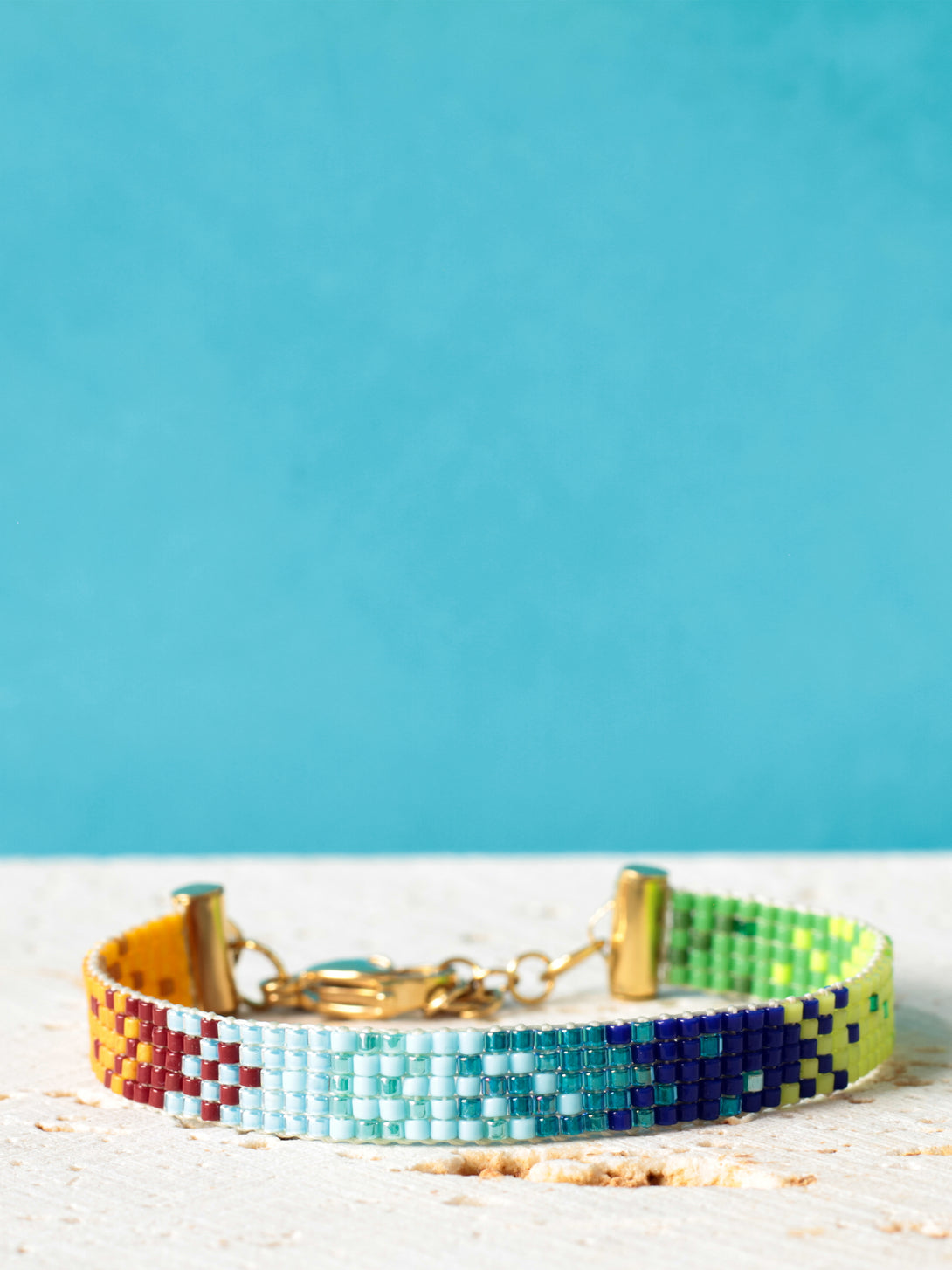 Brazalete Miyuki Cartagena 5 puntos - Tayrona Accesorios