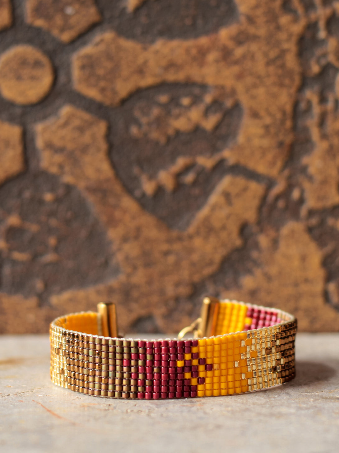 Brazalete Miyuki Sahara 9 puntos - Tayrona Accesorios