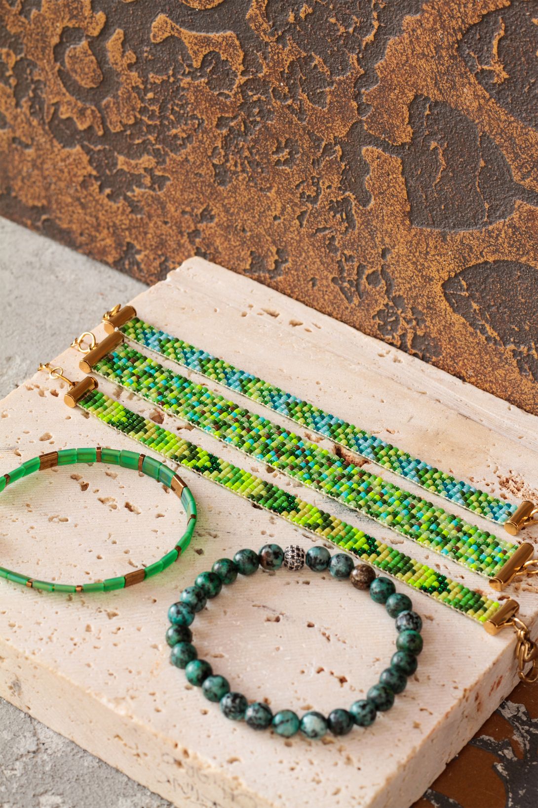 Brazalete Miyuki Amazonas 10 puntos - Tayrona Accesorios