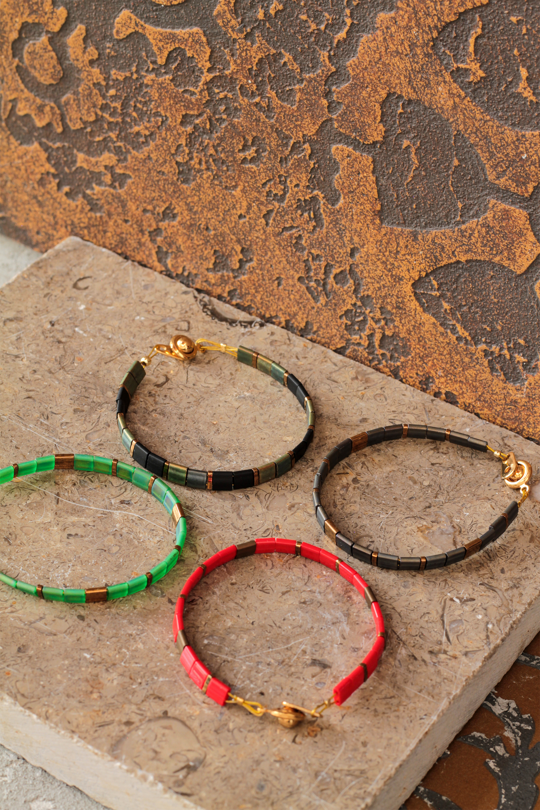 Brazalete Miyuki Tila Estuario 5mm - Tayrona Accesorios