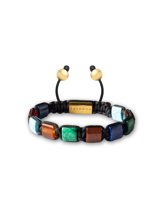 Brazalete Artesano Caño Cristales 9mm