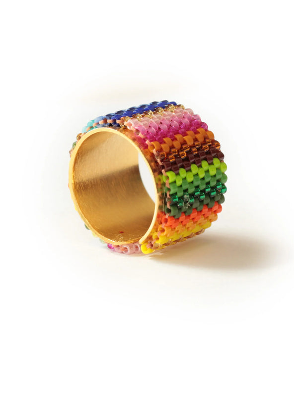 Anillo Rio de Colores 10 puntos - Tayrona Accesorios