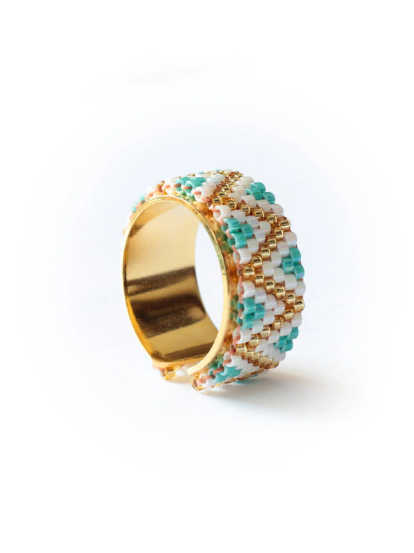 Anillo Barichara 6 puntos - Tayrona Accesorios