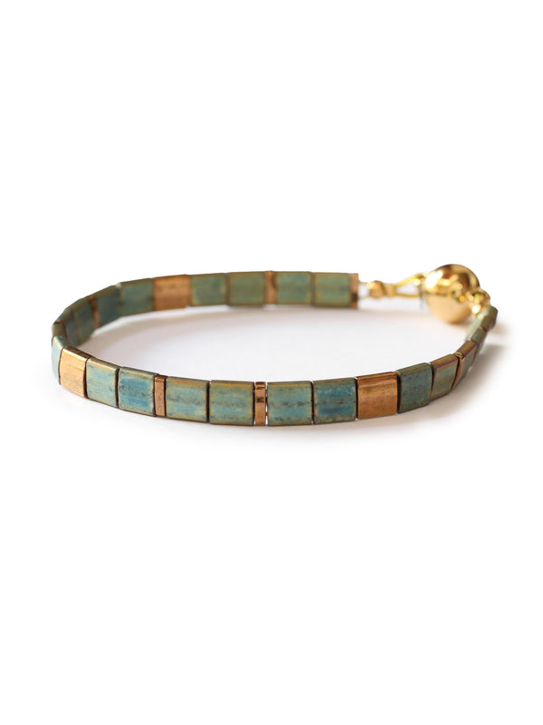 Brazalete Miyuki Tila Amazonas 5mm - Tayrona Accesorios