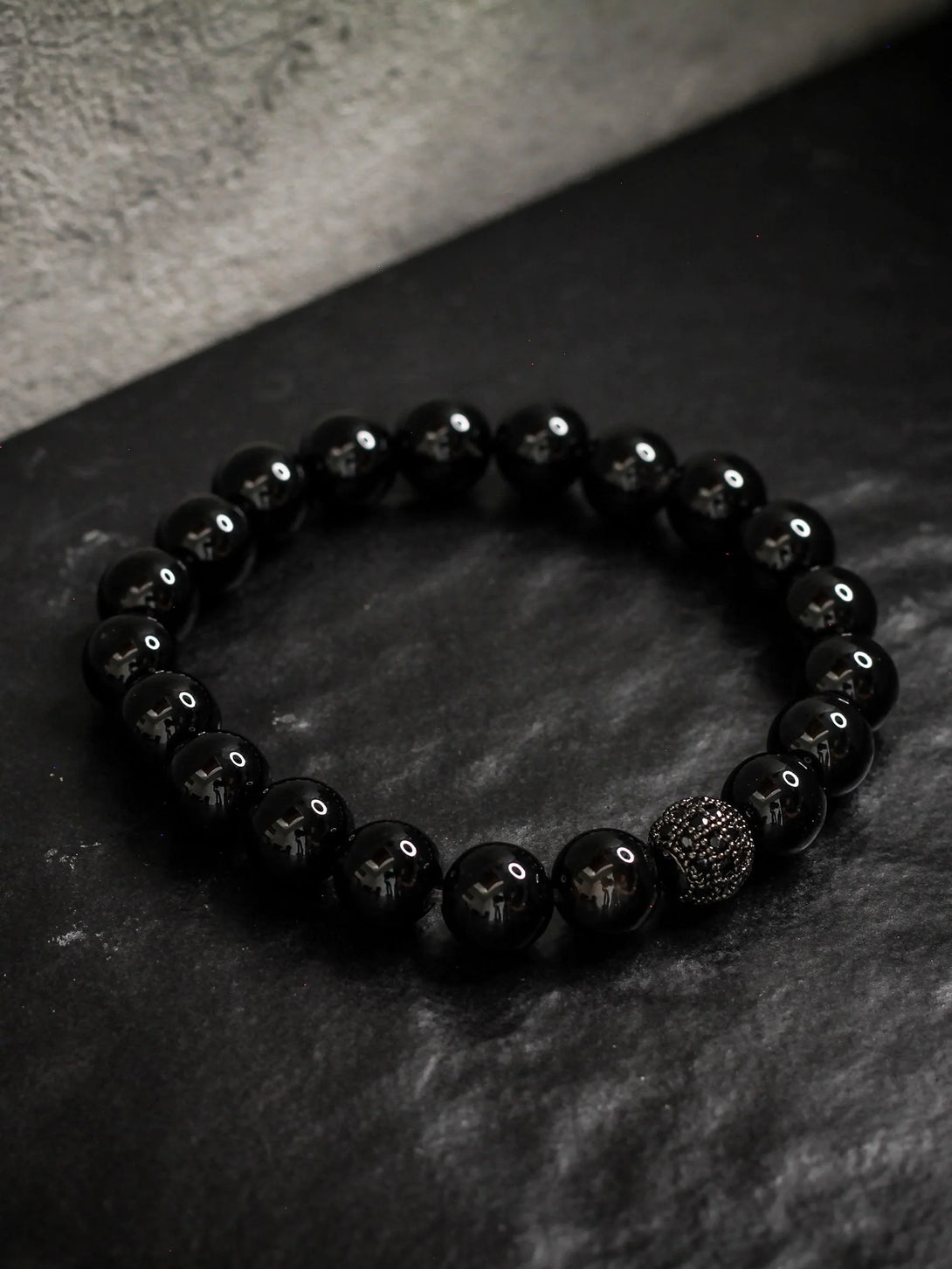 Brazalete Onyx 8mm - Tayrona Accesorios