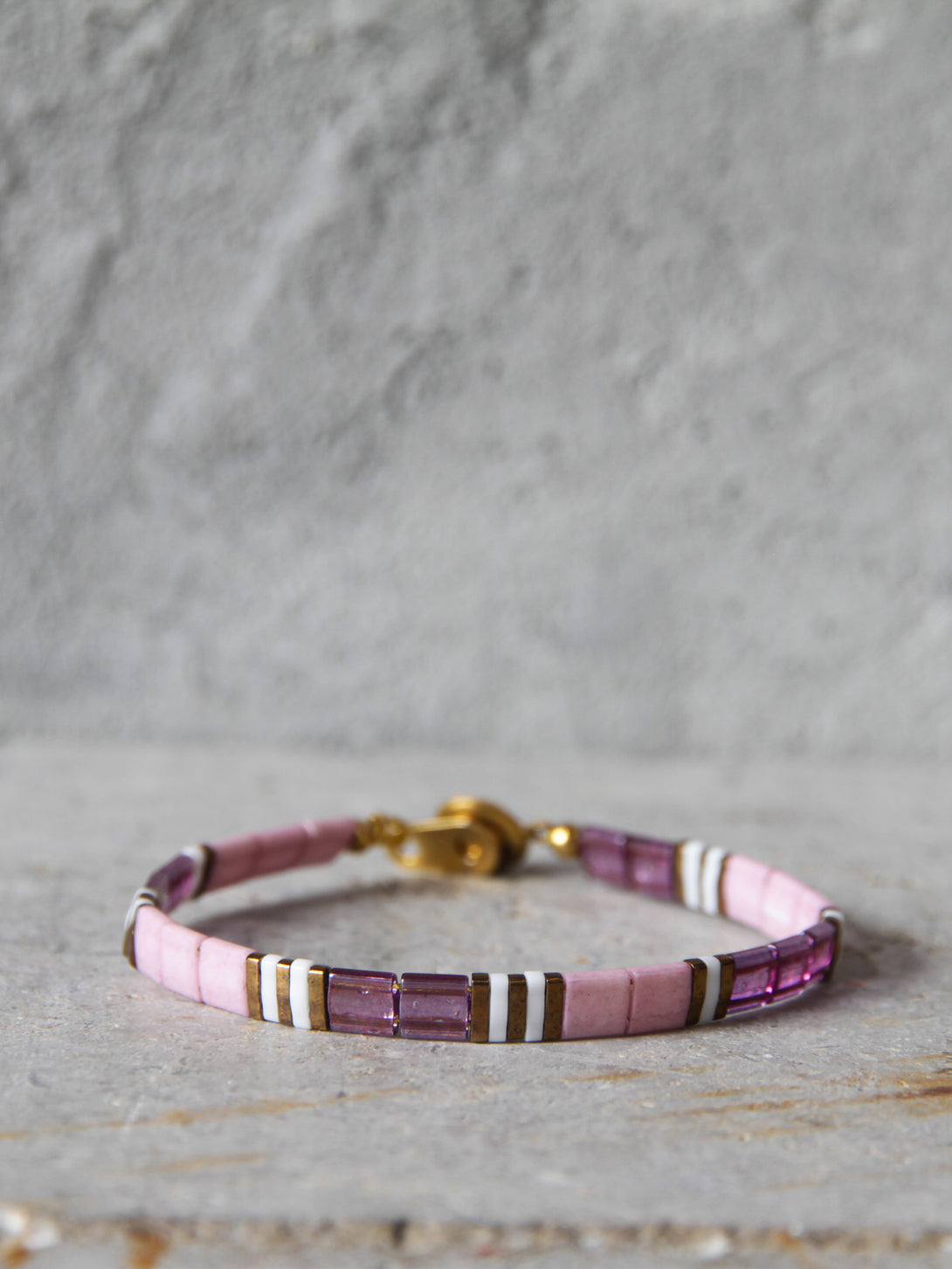 Brazalete Miyuki Tila Estornino 5mm - Tayrona Accesorios