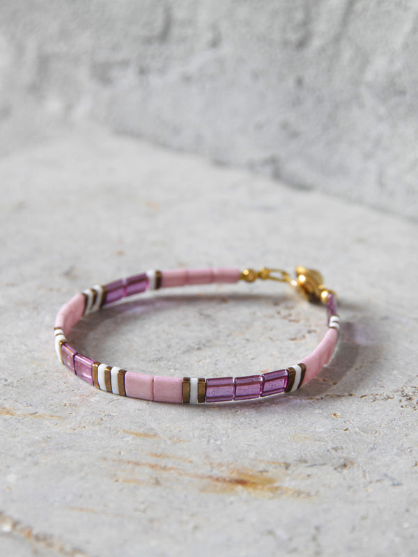 Brazalete Miyuki Tila Estornino 5mm - Tayrona Accesorios