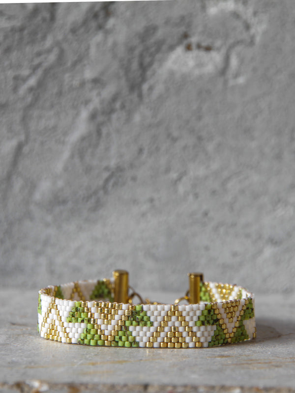 Brazalete Miyuki Selva 8 puntos - Tayrona Accesorios