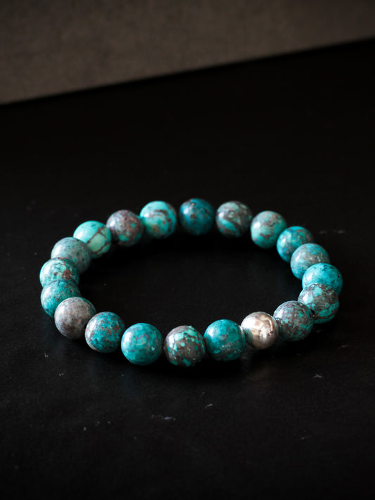 Brazalete Turquesa Bali 8mm