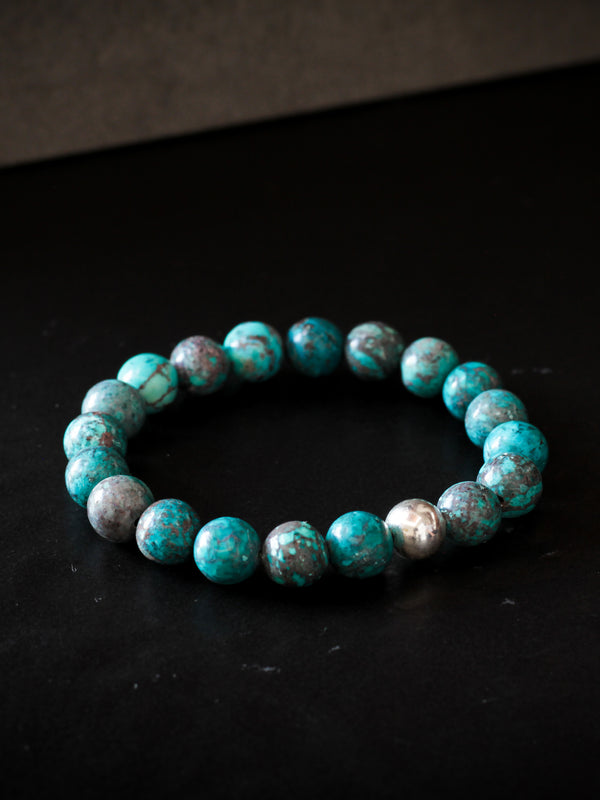 Brazalete Turquesa Bali 8mm
