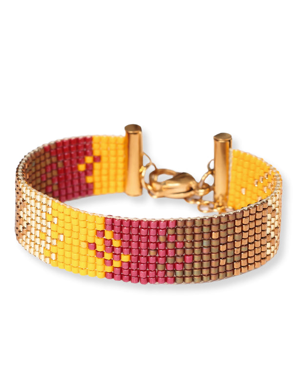 Brazalete Miyuki Sahara 9 puntos - Tayrona Accesorios