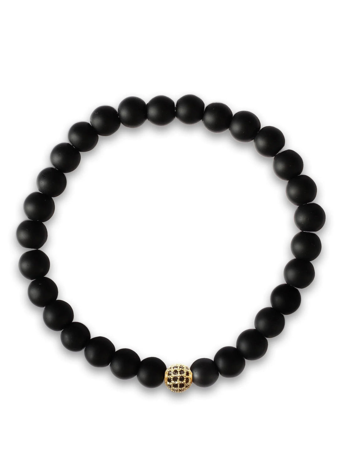 Brazalete All Black 6mm - Tayrona Accesorios
