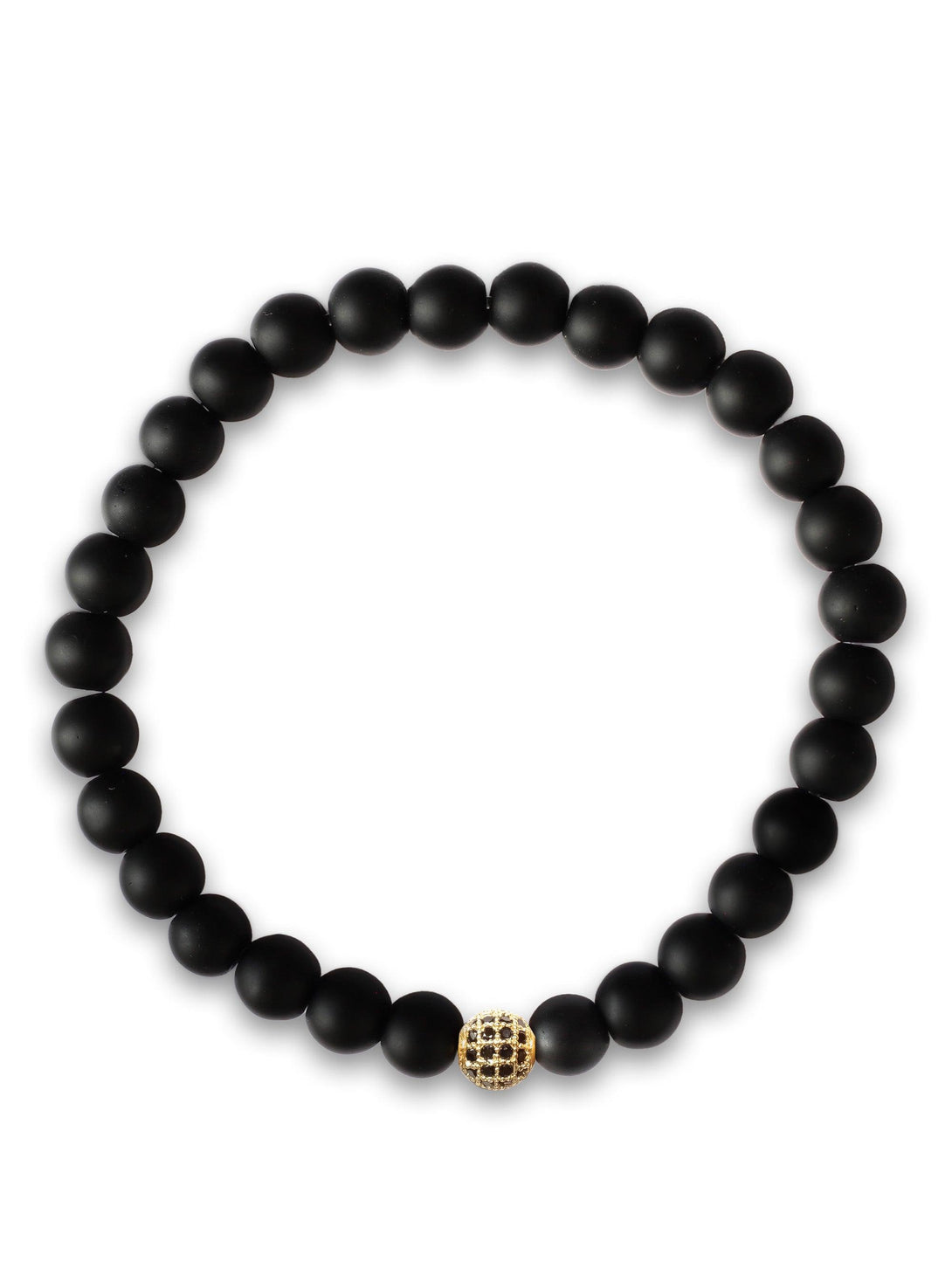 Brazalete All Black 6mm - Tayrona Accesorios