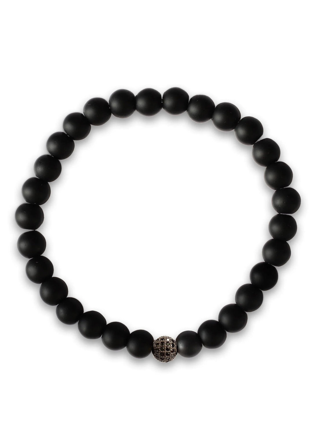 Brazalete All Black 6mm - Tayrona Accesorios