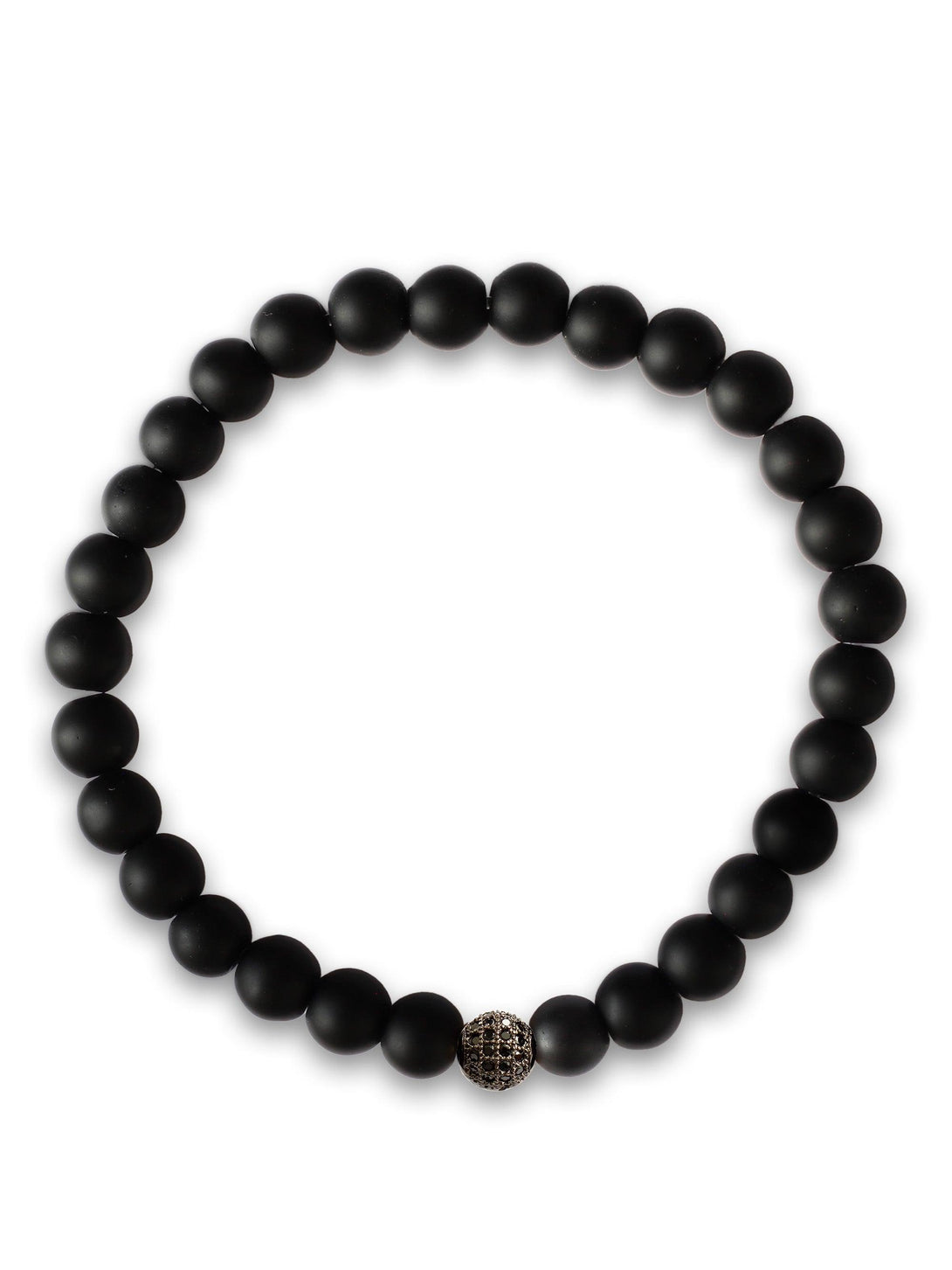 Brazalete All Black 6mm - Tayrona Accesorios