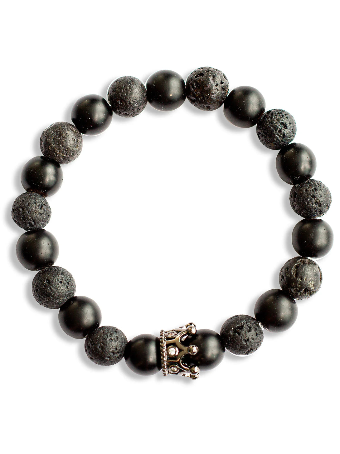 Brazalete Pareja Onyx 8mm - Tayrona Accesorios