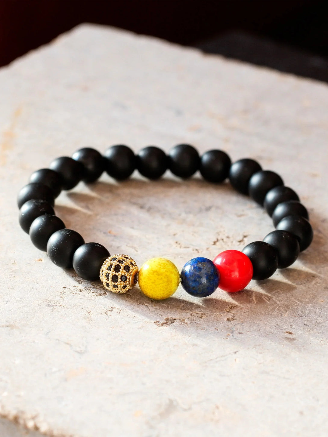 Brazalete Nuestra Tierra 8mm - Tayrona Accesorios