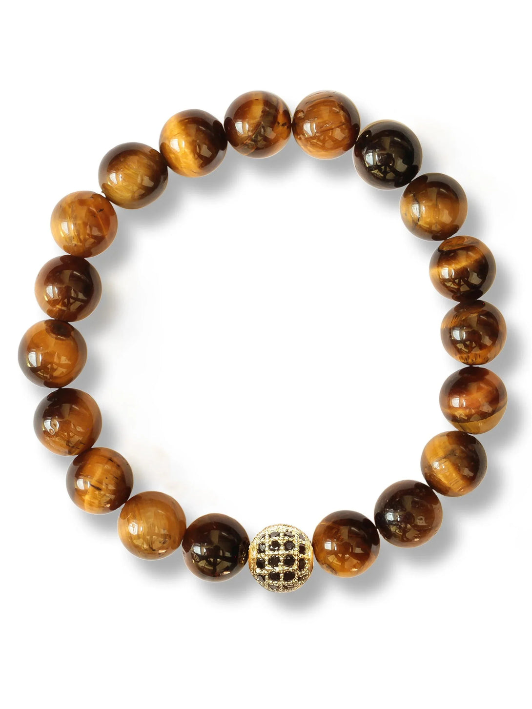 Brazalete Ojo de Tigre 8mm - Tayrona Accesorios
