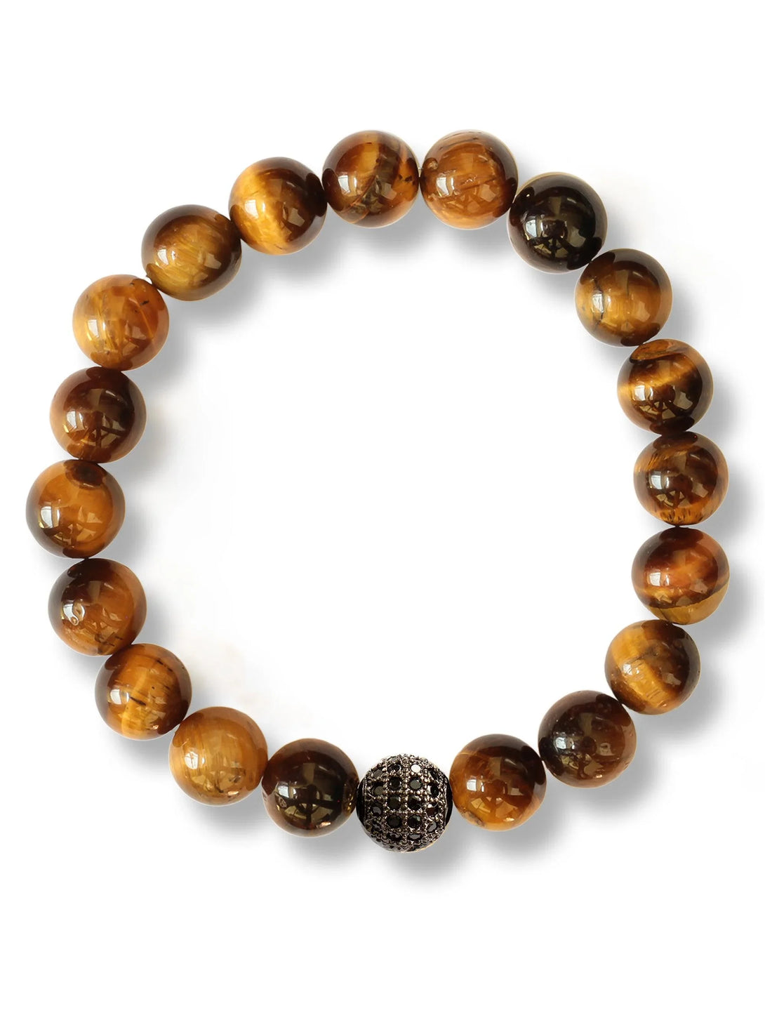 Brazalete Ojo de Tigre 8mm - Tayrona Accesorios