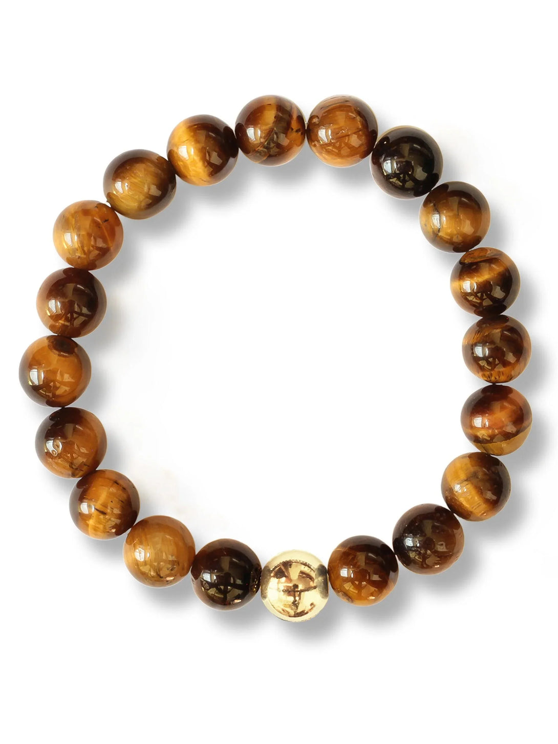 Brazalete Ojo de Tigre 8mm - Tayrona Accesorios