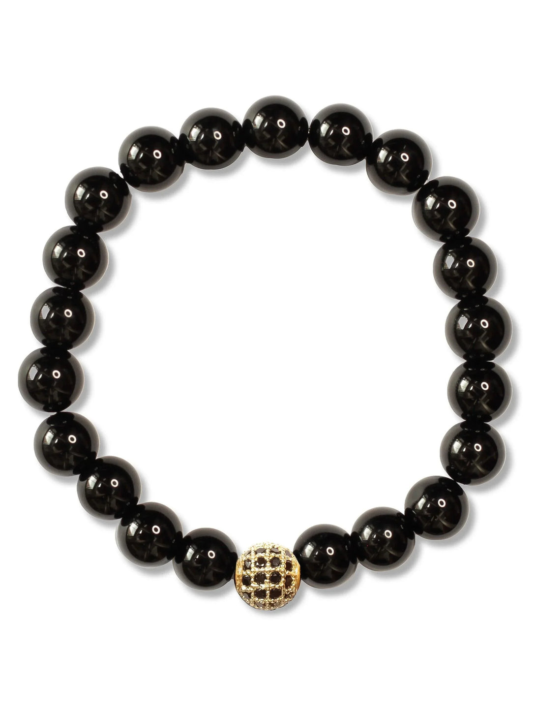 Brazalete Onyx 8mm - Tayrona Accesorios