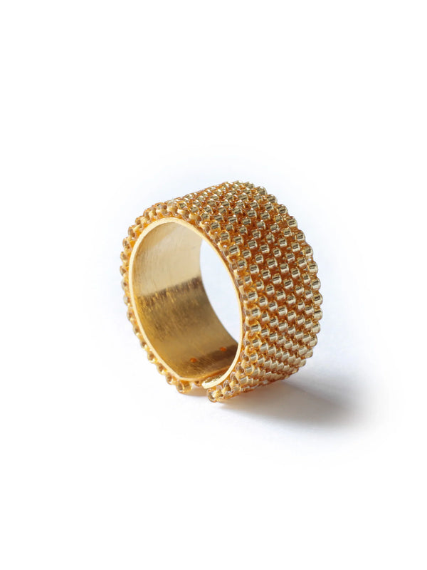Anillo El Dorado 8 puntos - Tayrona Accesorios