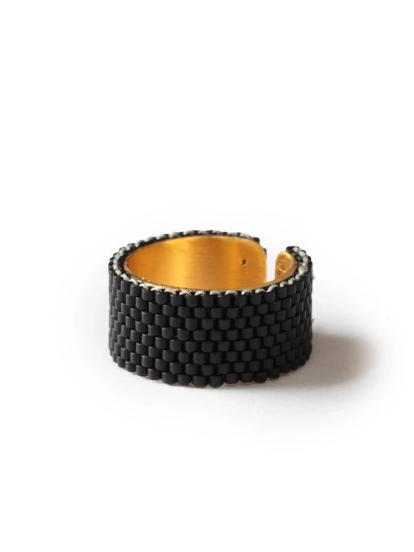 Anillo All Black 8 Puntos - Tayrona Accesorios