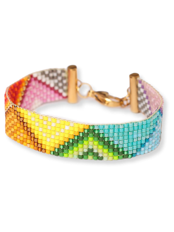 Brazalete Miyuki Rio de Colores 9 puntos - Tayrona Accesorios