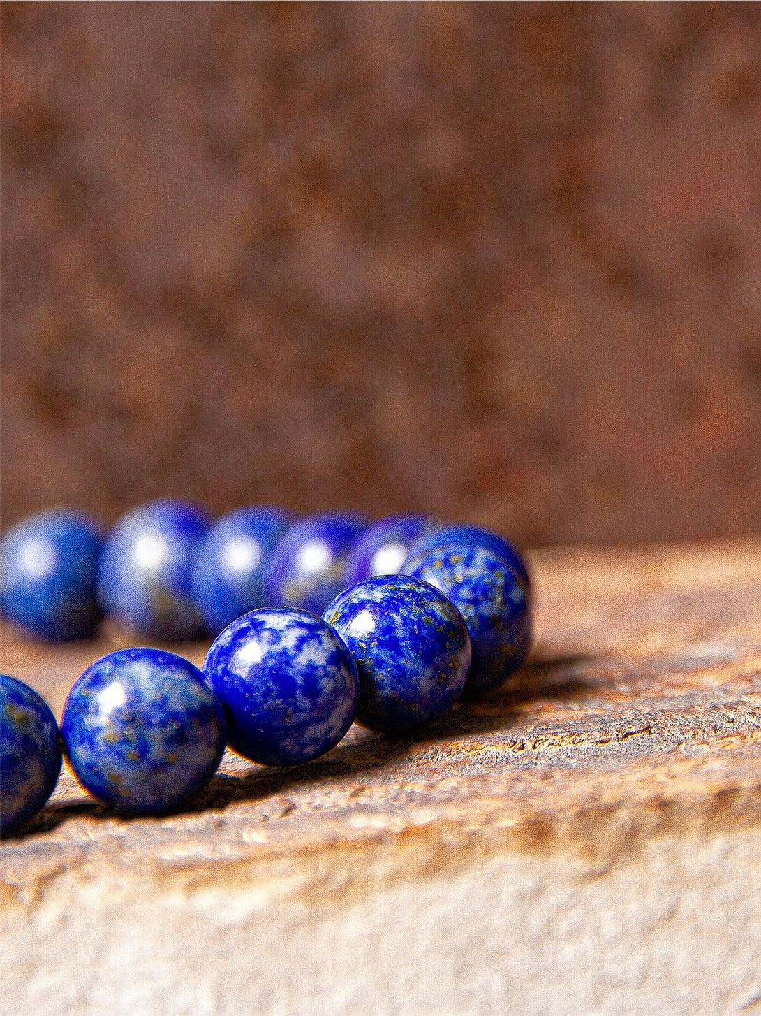 Brazalete Tigre Lapis 6mm - Tayrona Accesorios