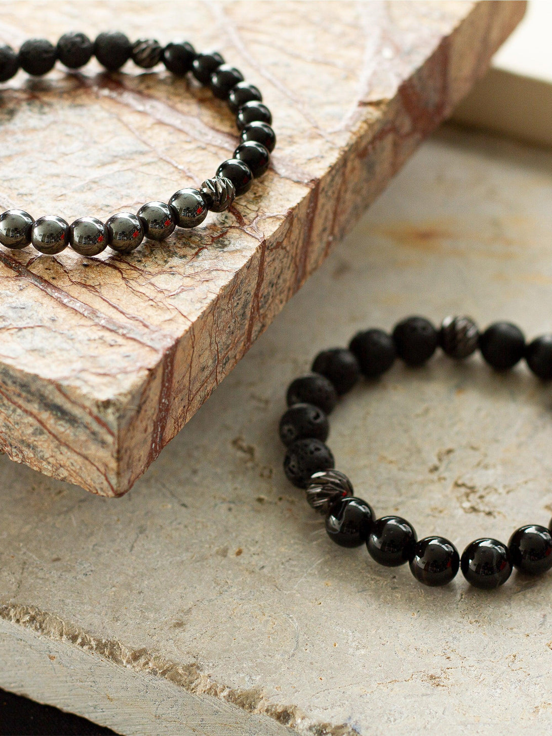 Brazalete Black Mixto 8mm - Tayrona Accesorios
