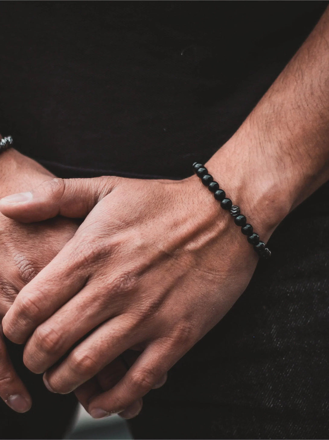 Brazalete All Black 6mm - Tayrona Accesorios