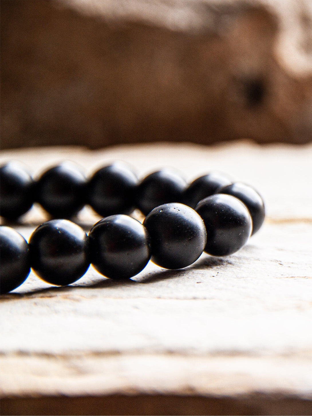 Brazalete Onyx 8mm - Tayrona Accesorios