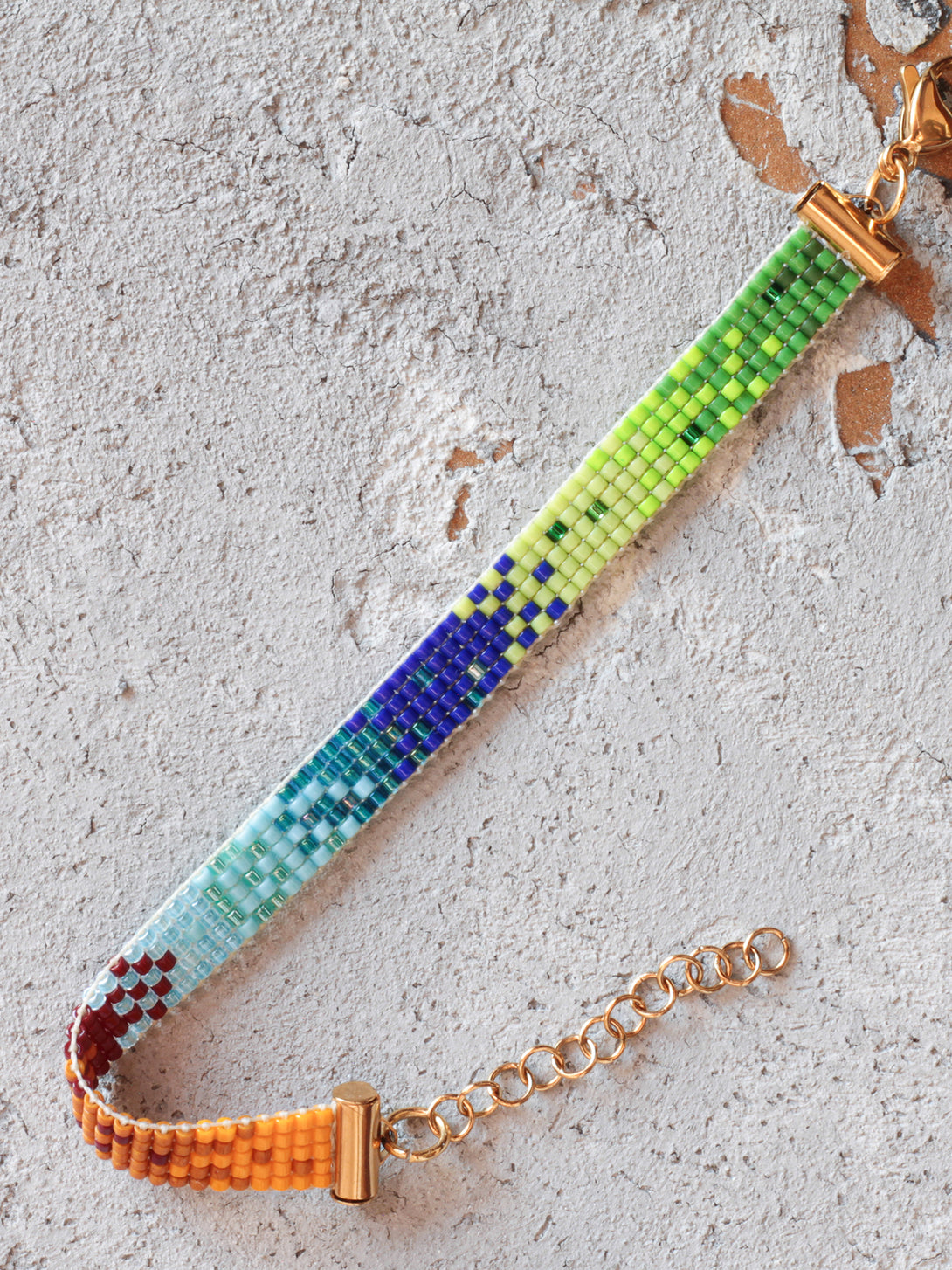 Brazalete Miyuki Cartagena 5 puntos - Tayrona Accesorios