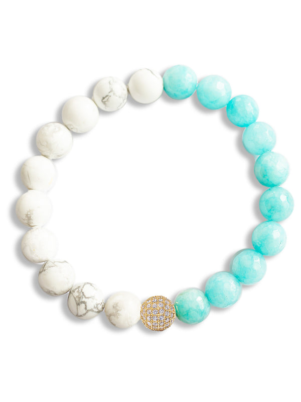 Brazalete Nieve 8mm - Tayrona Accesorios