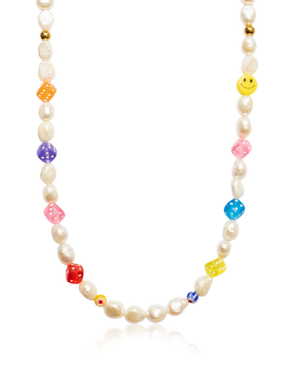 Collar Perla de Rio Dados