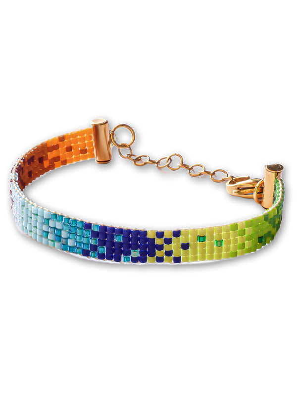 Brazalete Miyuki Cartagena 5 puntos - Tayrona Accesorios