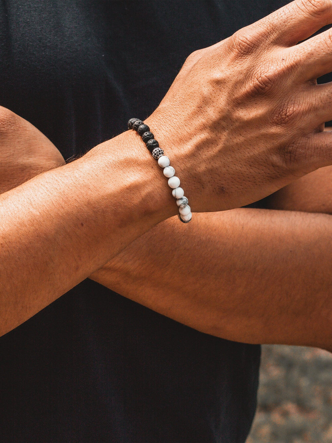 Brazalete Volcán Nevado 6mm - Tayrona Accesorios