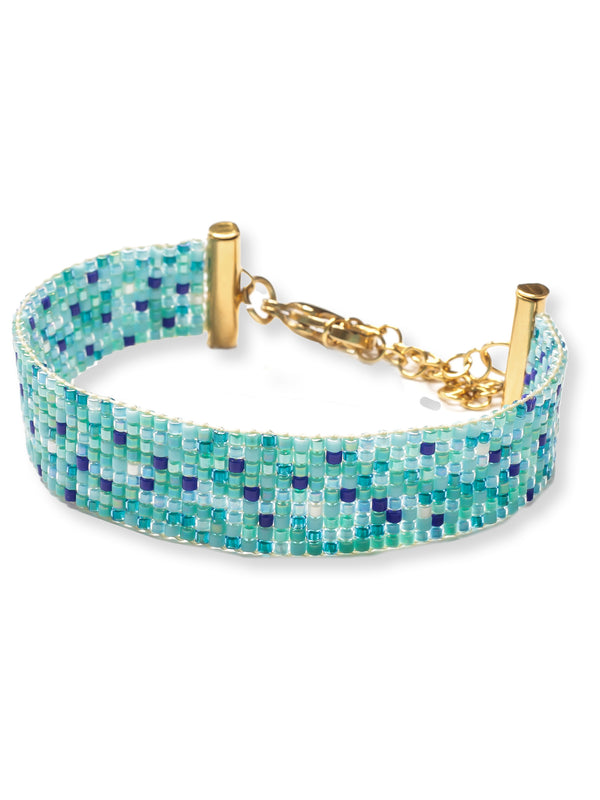 Brazalete Miyuki Arrecife 10 puntos - Tayrona Accesorios