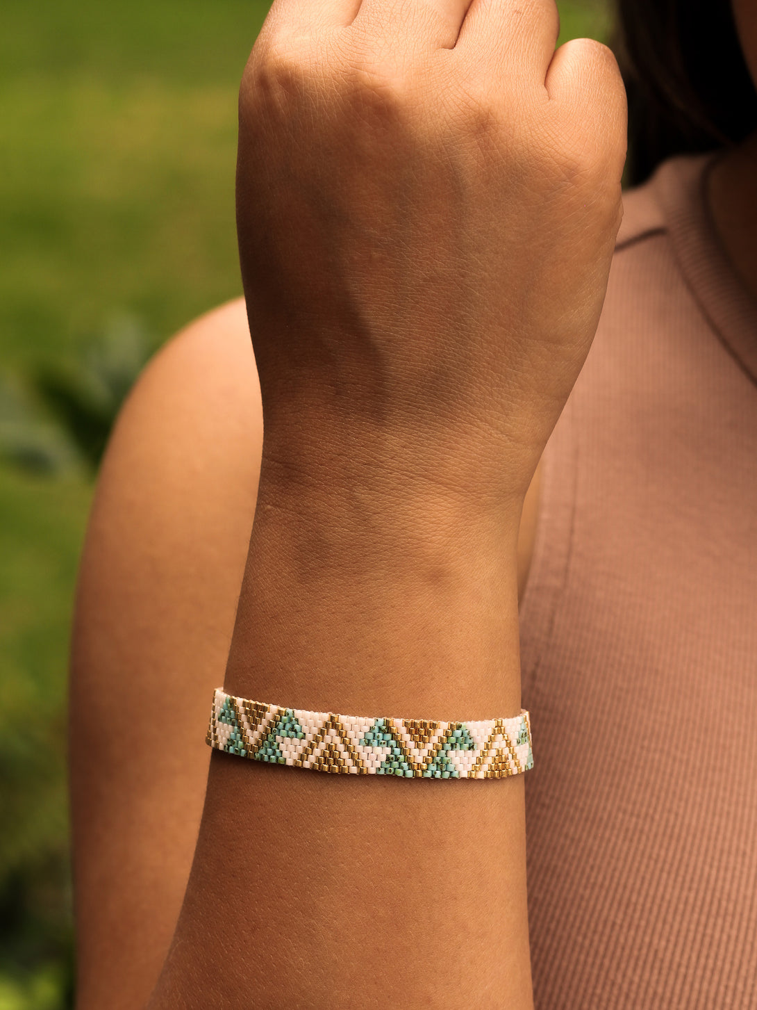 Brazalete Miyuki Oasis 8 puntos - Tayrona Accesorios