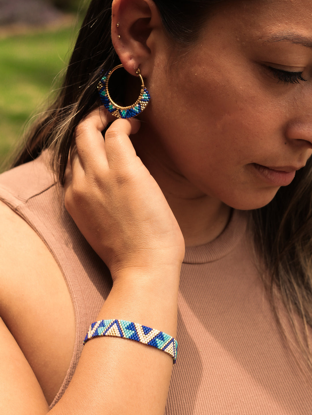 Brazalete Miyuki Pacifico 8 puntos - Tayrona Accesorios