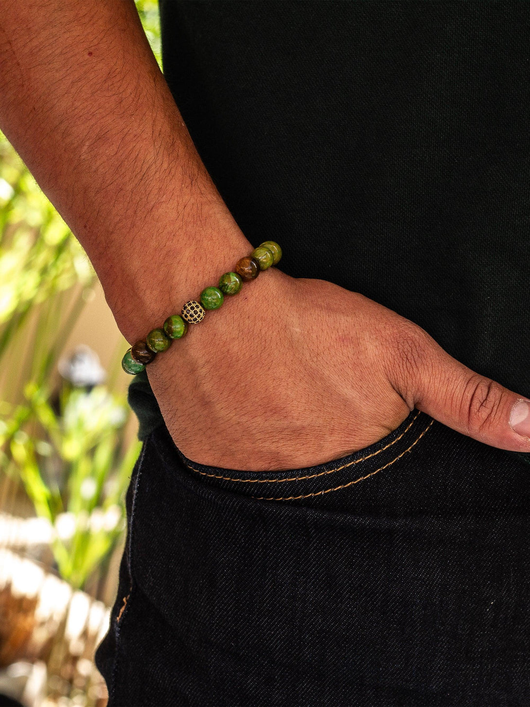 Brazalete Jungla 8mm - Tayrona Accesorios