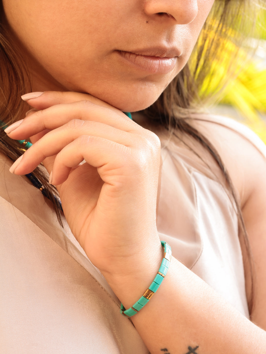 Brazalete Miyuki Tila San Andrés 5mm - Tayrona Accesorios