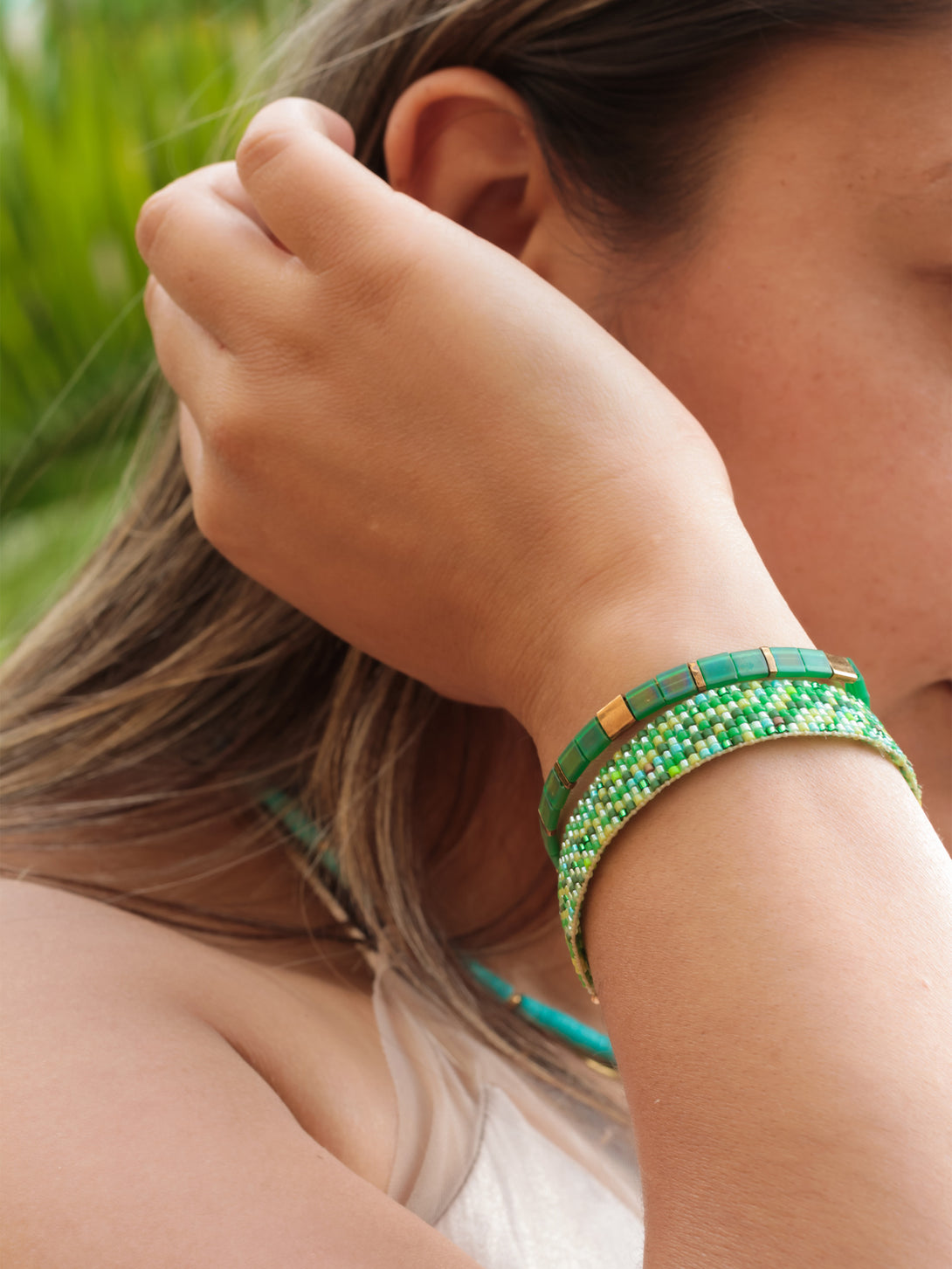 Brazalete Miyuki Amazonas 10 puntos - Tayrona Accesorios