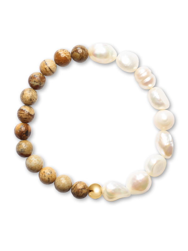 Brazalete Perla de Rio & Jasper