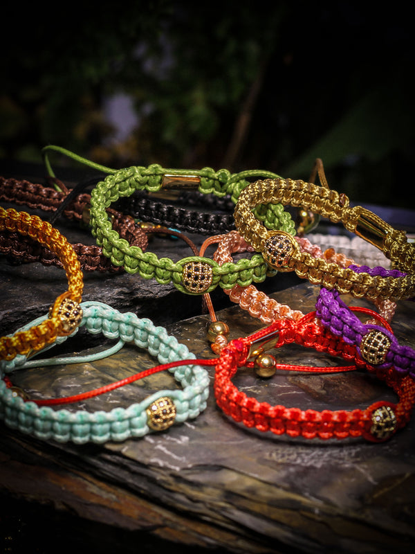 Brazalete Macramé 8mm
