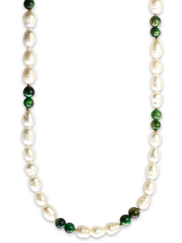 Collar Perla de Rio Verde 7mm