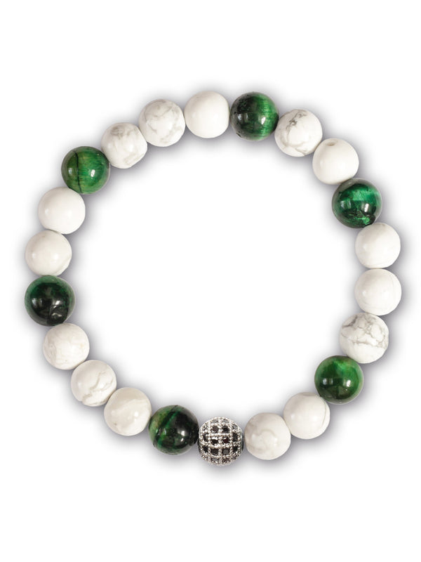 RegaloBrazalete Tigre Blanco 8mm